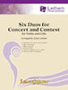 Six Duos for Concert and Contest - Violin