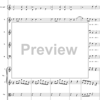 Chorus: Se gloria il crin ti cinse, No. 17 from "Lucio Silla", Act 2 - Full Score