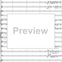 Messiah, no. 33: Lift up your heads, O ye gates - Full Score