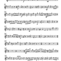 Bach and  Blues  3 - E-flat Baritone Saxophone