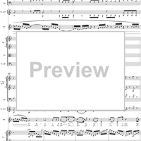 Appendix (Anhang), from "Le Nozze di Figaro", K492 - Full Score