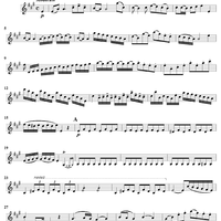 Duo No. 4 in A Major - Violin