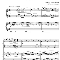 MozArt - a derangement of the 1st movement of Sonata C Major KV545