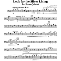 Look for the Silver Lining - Trombone