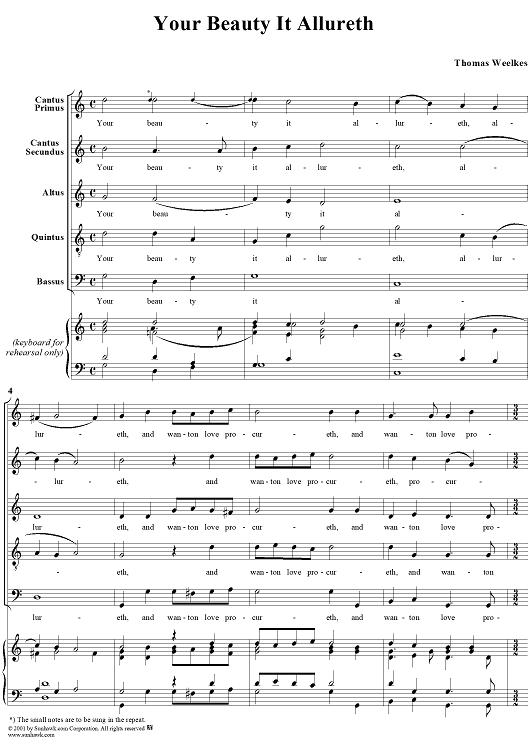 Your Beauty It Allureth