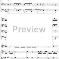 Sonata No. 1 in D Major - Score