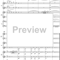 Octet in E-Flat major, Op. 103 - Full Score