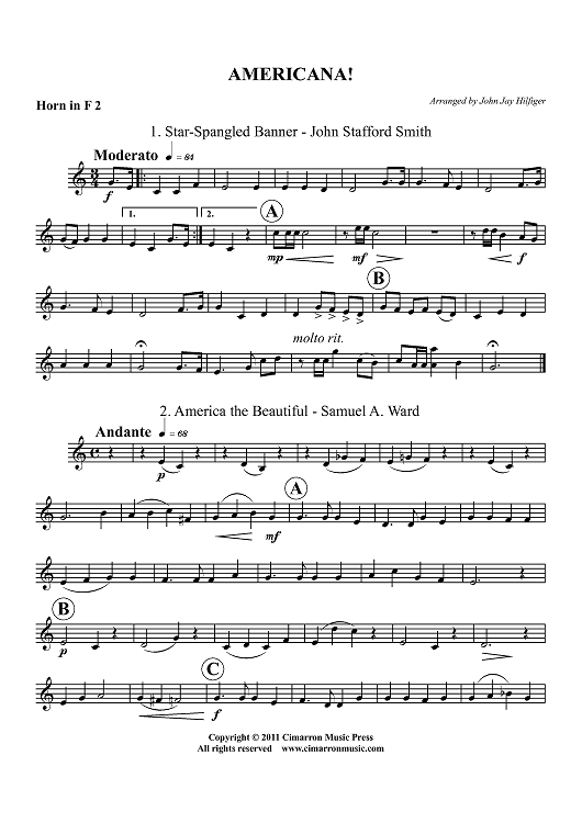 Americana! - Horn in F 2