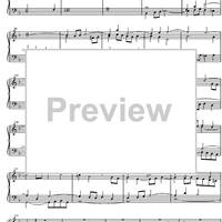 Fugue a Quattro Sogetti BWV 1080/19 - Keyboard