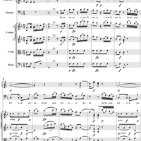 "Vieni, vieni, o mia Ninetta", No. 22 from "La Finta Semplice", Act 3, K46a (K51) - Full Score