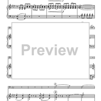 Allegro Agitato - from Violin Sonata in F Minor - Piano Score