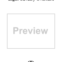 Light Cavalry Overture - Clarinet 3