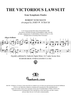The Victorious Lawsuit (from Symphonic Etudes, Op. 13, No. 12)