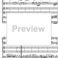 Divertimento F Major KV253 - Score