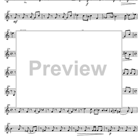 Suite from Le Chapeau de Paille - Trumpet in C