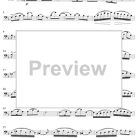 Siciliano from "Flute Sonata No. 2" - Cello