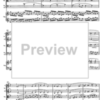 Konzert im alten Stil Op.100 - Score