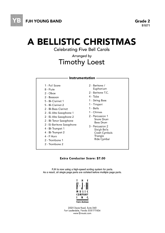 A Bellistic Christmas - Score