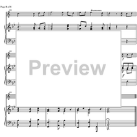 The Trumpet Shall Sound from Messiah HWV 56 - Score