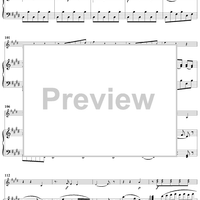 Violin Sonata in E Minor, K60 - Piano Score