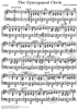 The Syncopated Clock - Piano