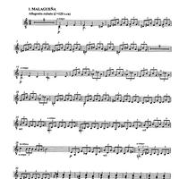 6 canzoni andaluse (6 andalusian songs) - Guitar 3