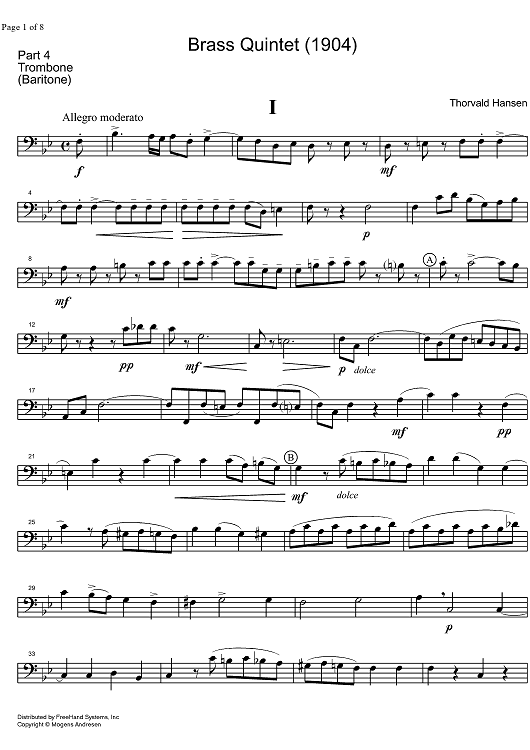 Quintet - Trombone 2