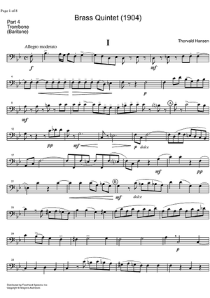Quintet - Trombone 2