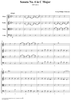 Sonata No. 4 in C major - Score
