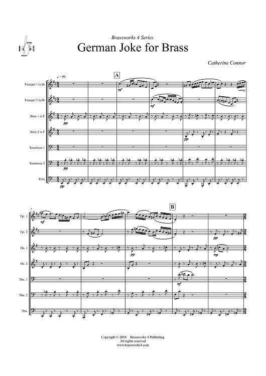 German Joke for Brass - Score