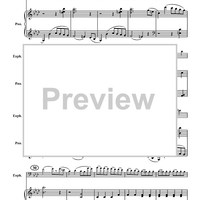 Adagio and Allegro - from "Sonata in F minor, Op. 4" - Piano Score