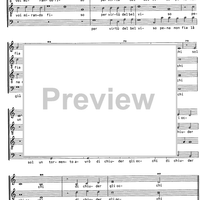 Se per colpa del vostro fiero sdegno from 20 Madrigali - Score