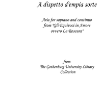 A dispetto d'empia sorte