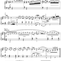 3 Lecons: No. 3, Chaconne con Variazioni in G Major (Grave)