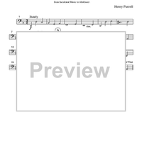 Rondeau - from Incidental Music to Abdelazer - Part 3 Cello or Bassoon