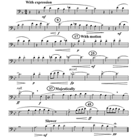 Amazing Grace - Trombone 1