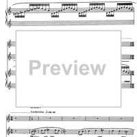 Tre odi saffiche - Score