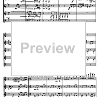 Comedy for Five Winds - Score