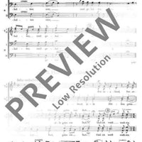 Pfälzische Liedkantate - Choral Score