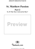 St. Matthew Passion: Part II, Nos. 50a, 50b, 50c, 50d, 50e, "But They Cried Out the More"