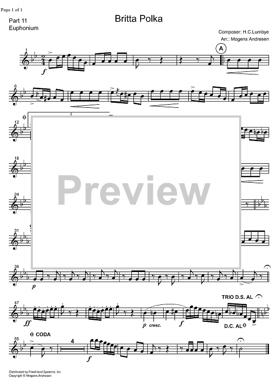 Britta Polka - Euphonium