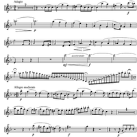 Sonata Eb Major - Clarinet