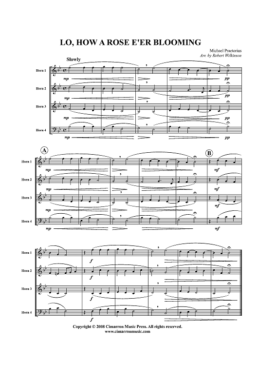 Holiday Treats, Volume 3 - Score