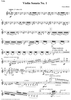 Violin Sonata No.1 - Violin