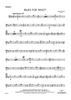 Blues for Who? - Trombone 3