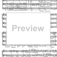 String Quartet f minor Op. 5 - Score