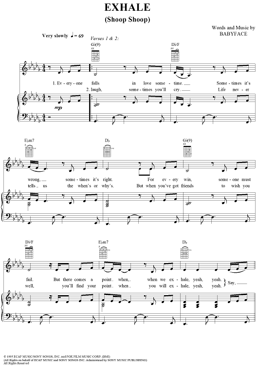 Exhale (Shoop Shoop)