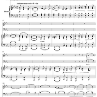 Piano Trio No. 2, Mvmt. 2 - Piano Score