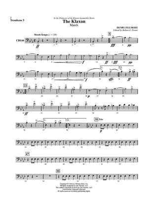 The Klaxon - Trombone 3