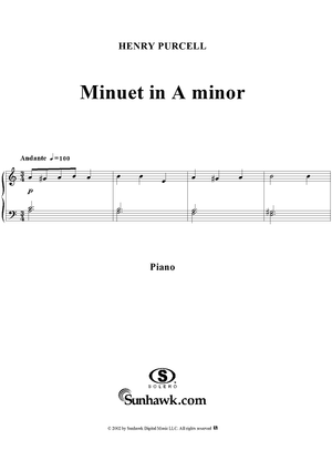 Minuet in A Minor